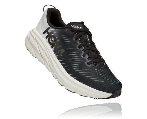 Hoka One One Herre Rincon 3 Road Løpesko Svart/Hvit Norge-43FXA